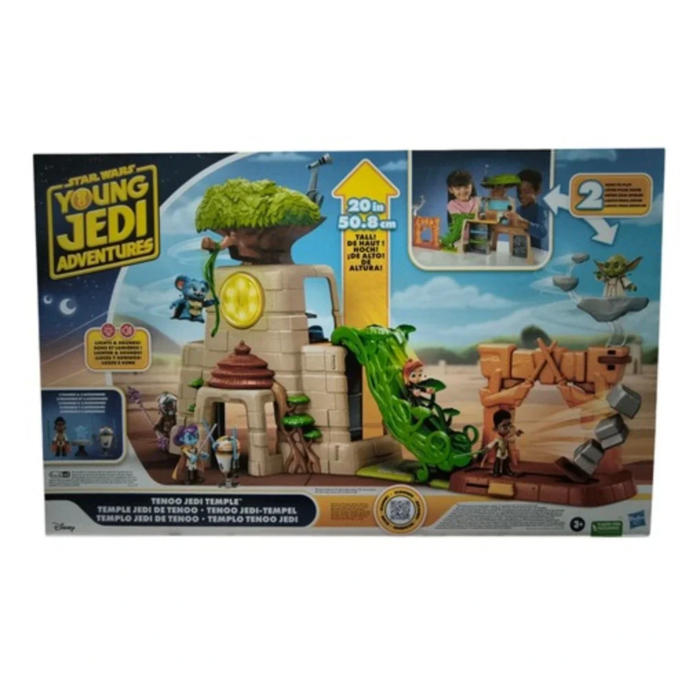 Star Wars Young Jedi Adventures Tenoo Jedi Temple Playset 20
